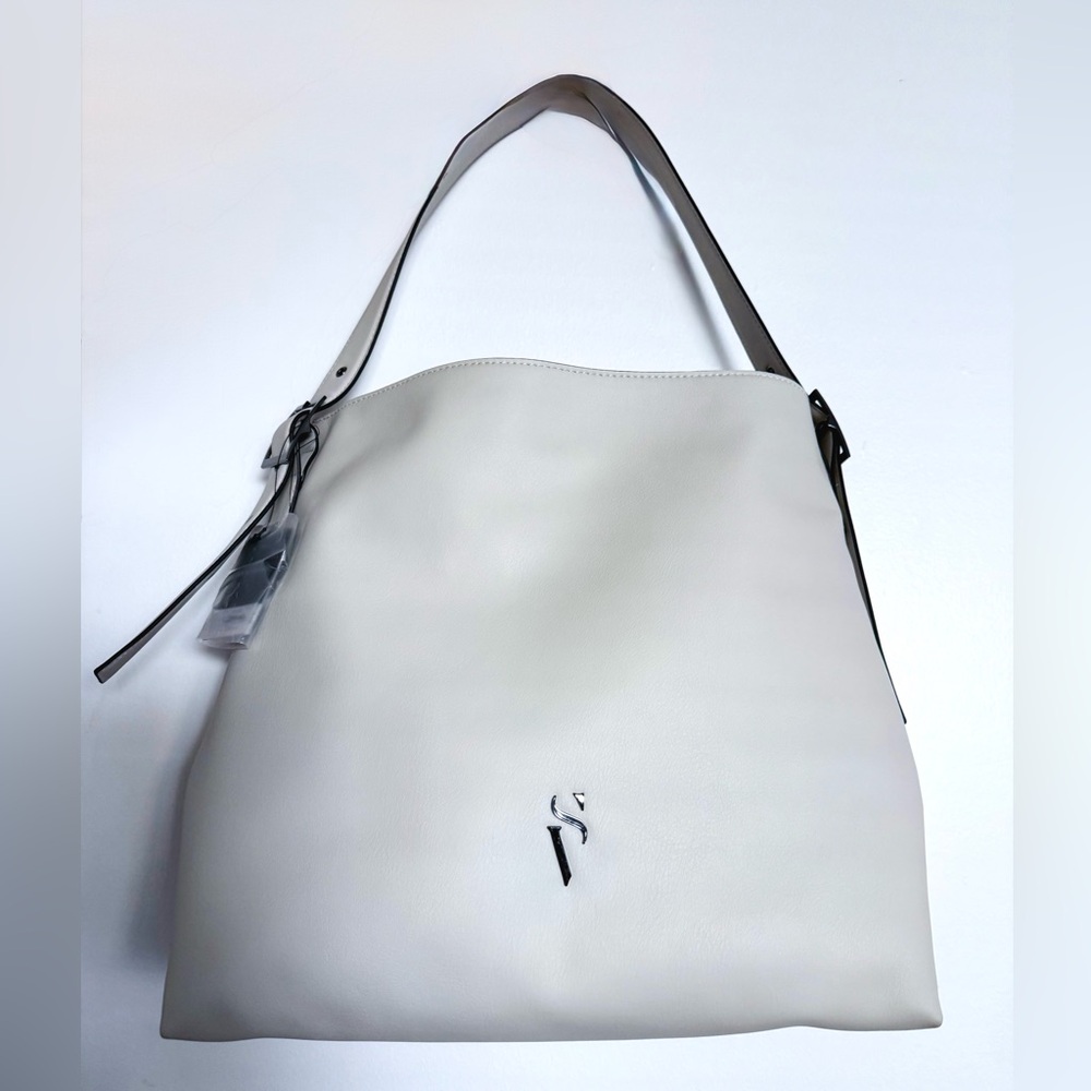 Simply Vera Vera Wang Cream Shoulder Bag / Light Gray